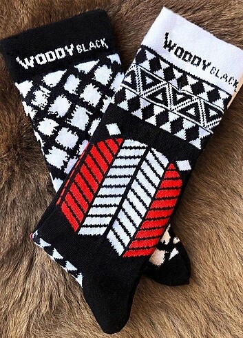 Özel Tasarım Woddyblack çoraplar