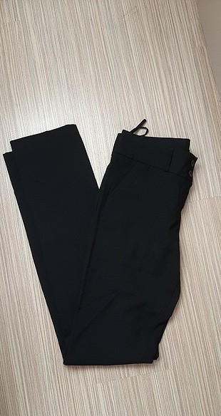Siyah kumaş pantolon 