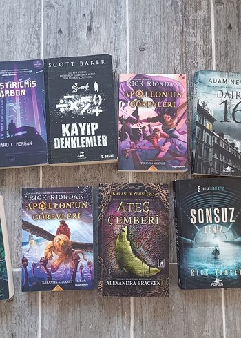 Bilim Kurgu ve Fantastik Kitap roman seti