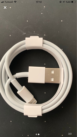 Apple orjinal şarj kablosu