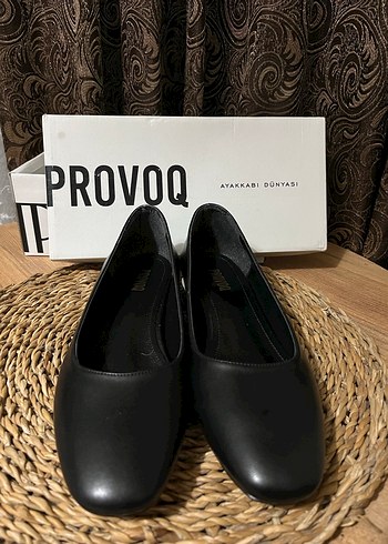 Provoq Siyah Kadın  Babet - Görsel 3