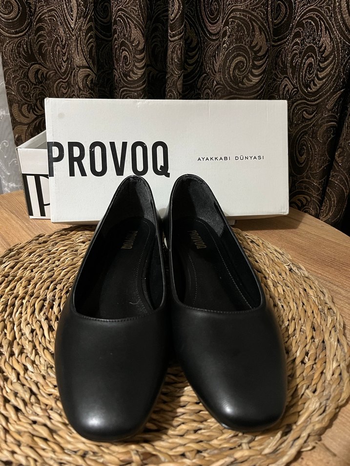 Provoq Siyah Kadın  Babet - Görsel 3