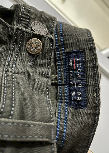 Legato Markası Koyu Haki Erkek Pantolon - Görsel 3