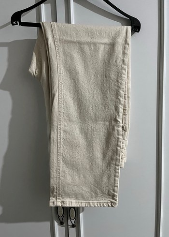 DeFacto Krem Rengi Erkek Pantolon - Görsel 3