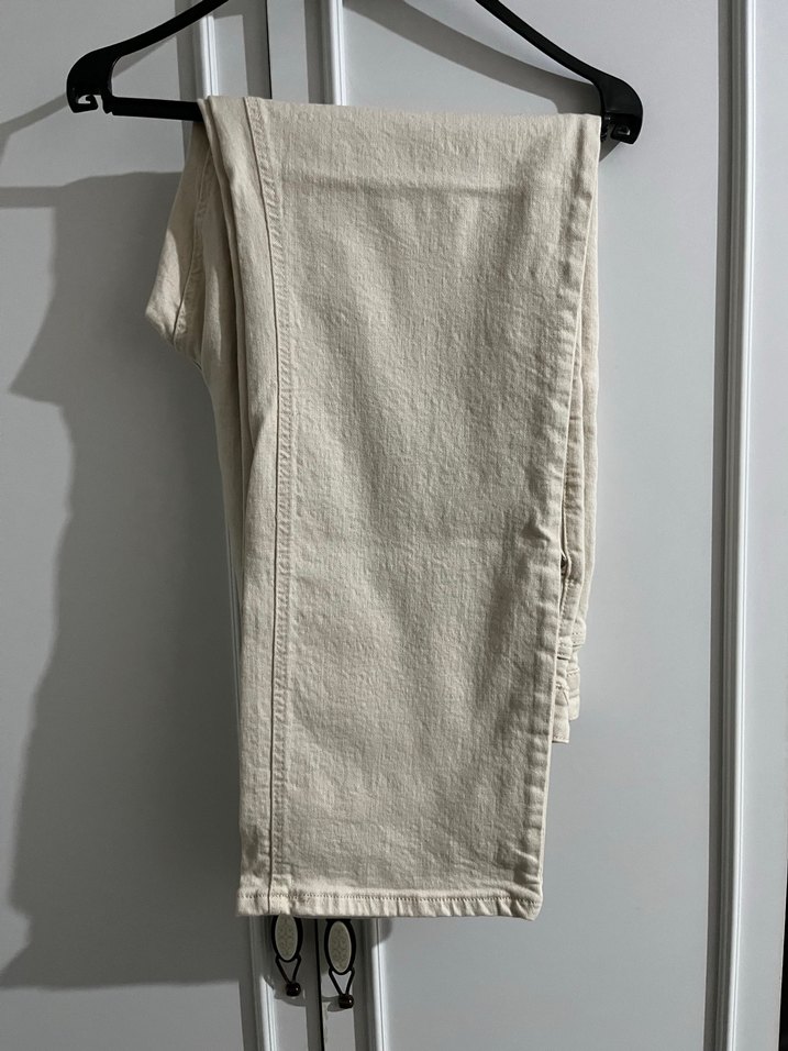 DeFacto Krem Rengi Erkek Pantolon - Görsel 3