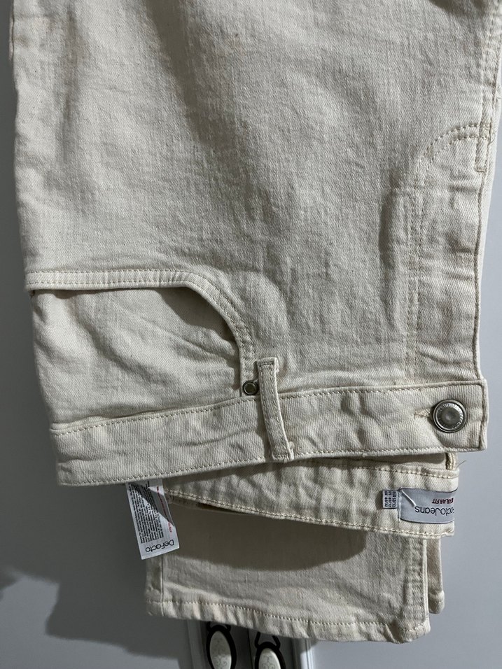 DeFacto Krem Rengi Erkek Pantolon - Görsel 2