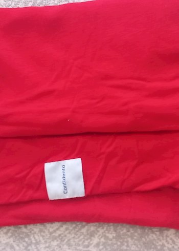 Koyu Kırmızı Bebek Taşıma Slingi - Görsel 5