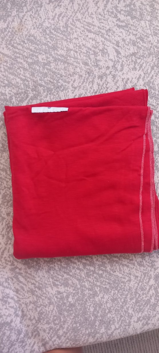 Koyu Kırmızı Bebek Taşıma Slingi - Görsel 2