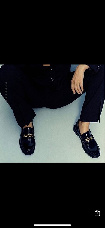 Mango Mango zincirli loafer/oxford ayakkabı