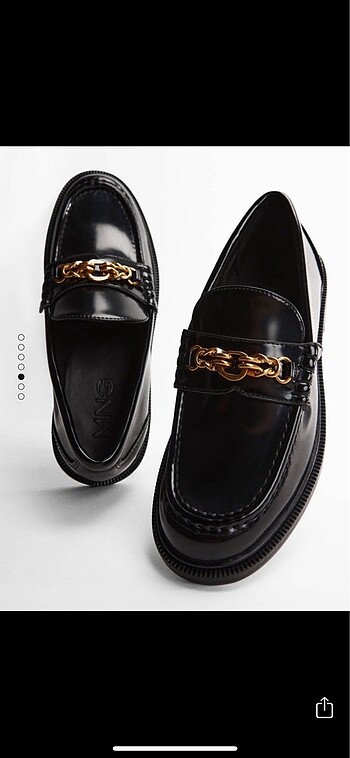 Mango zincirli loafer/oxford ayakkabı