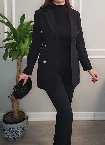 Blazer ceket ve pantolon takım 