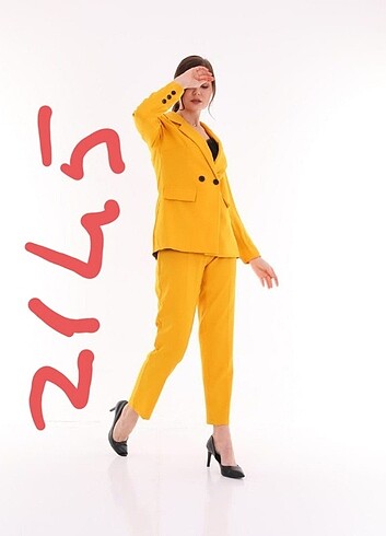 Blazer ceket ve pantolon takım
