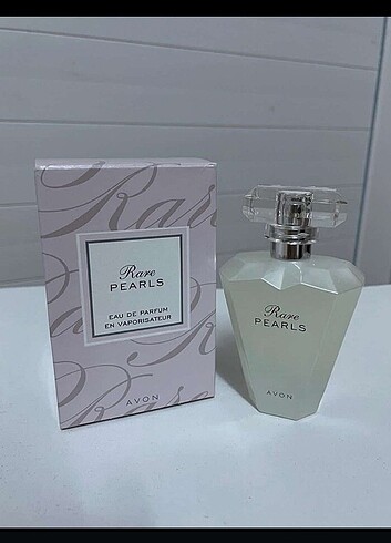 Avon rare pearls parfüm 50ml sıfır kutulu ürün 