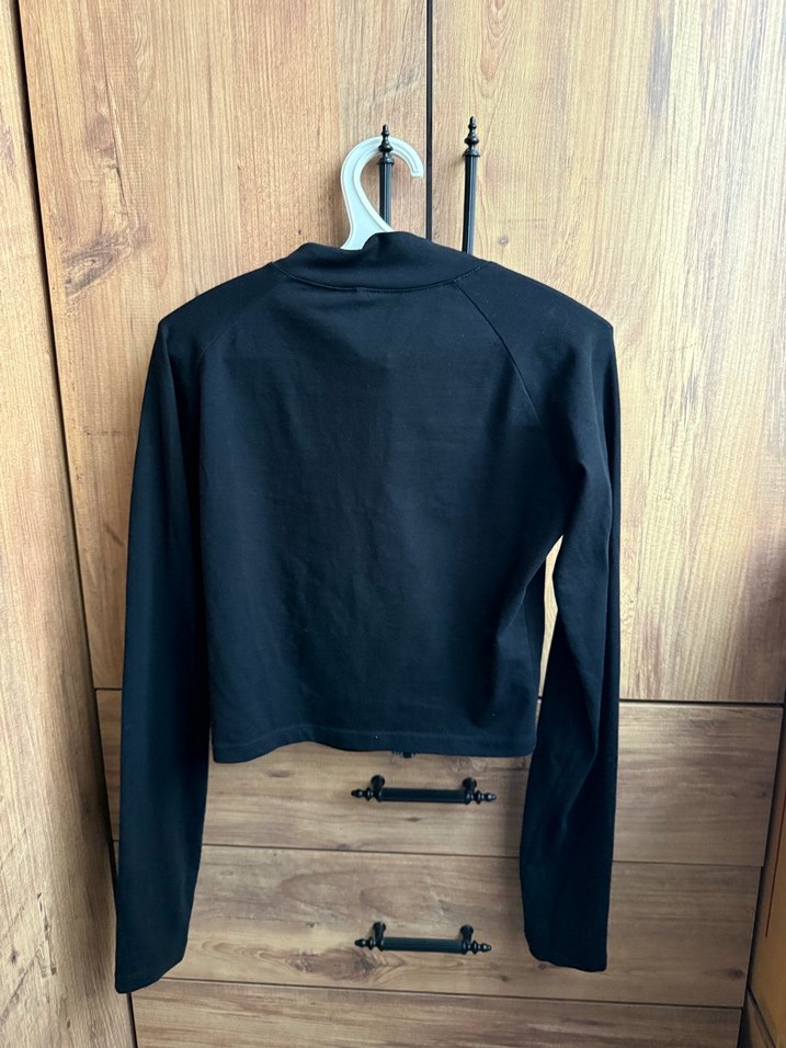 Kadın Siyah Fermuarlı Günlük - Görsel 3