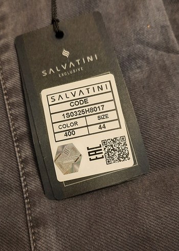 l/xl Beden Gri Regular Fit Denim Erkek Pantolon