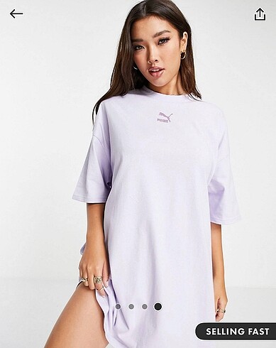 Puma Spor Tshirt Elbise Puma Xs