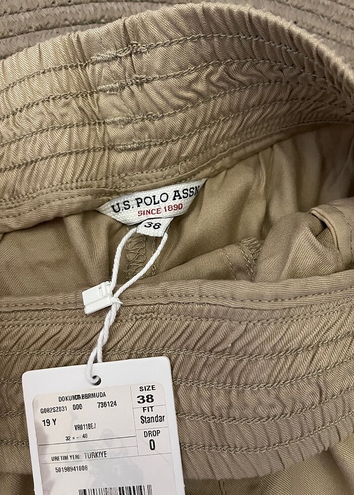 U.S Polo şort etiketli - Görsel 3