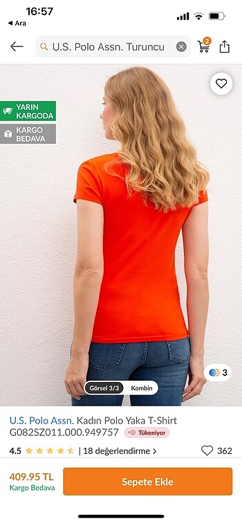 Us polo assn t-shirt - Görsel 7