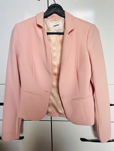 Koton pembe blazer ceket - Görsel 5