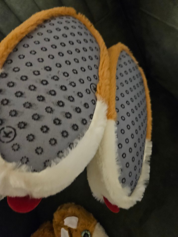 Kahverengi Peluş Erkek Çocuk Terlikleri - Görsel 5