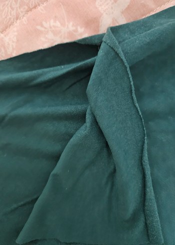 likrali esnek yuvarlak yaka tunik penye - Görsel 4