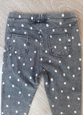 24-36 Ay Beden gri Renk Zara Kiz cocuk Jean tayt