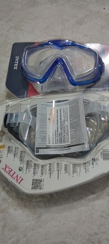 Deniz gözlüğü sıfır ürün kutusunda intex marka - Görsel 7