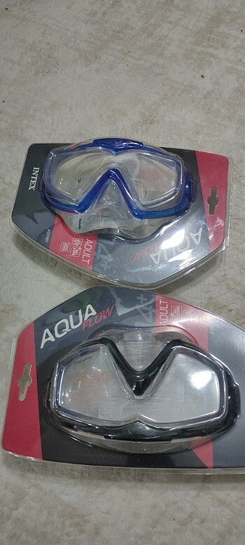 Deniz gözlüğü sıfır ürün kutusunda intex marka - Görsel 9