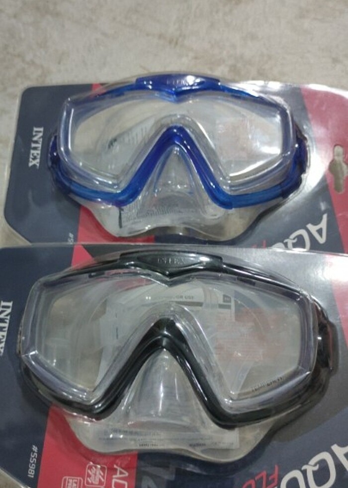 Deniz gözlüğü sıfır ürün kutusunda intex marka - Görsel 3