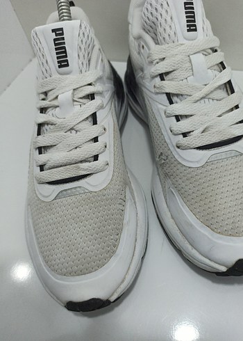 Puma Beyaz Gri Erkek Spor Ayakkabı - Görsel 8