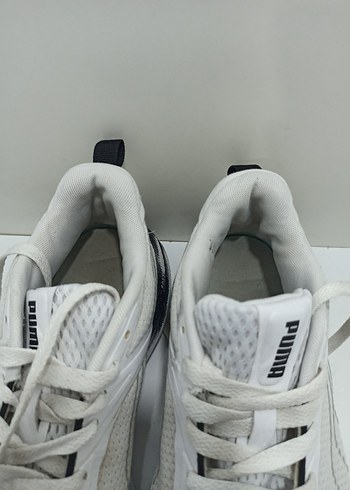 Puma Beyaz Gri Erkek Spor Ayakkabı - Görsel 6