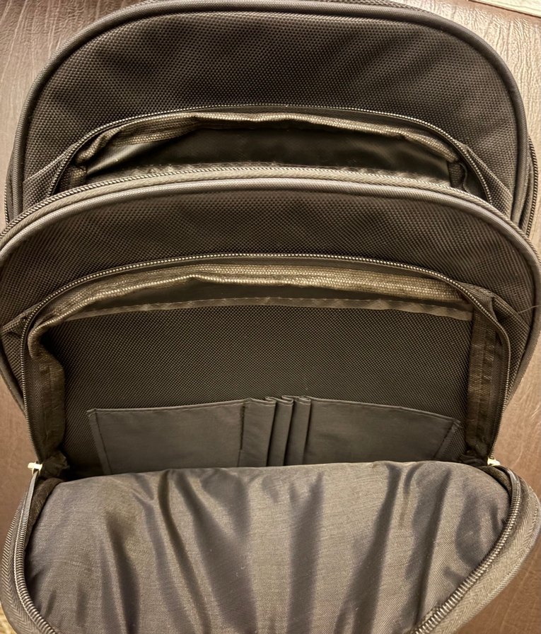 LOGMOS Baskılı Siyah Erkek Sırt Çantası - Görsel 3