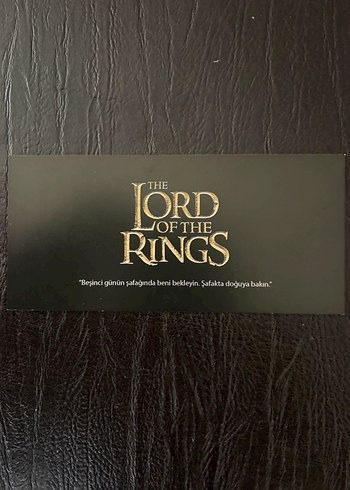 The Lord of The Rings Paribu Cineverse Hatıra Bileti - Görsel 2
