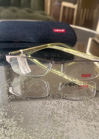 Levis Gri Kadın Levi's Çerçeveli Minimalist Gözlük