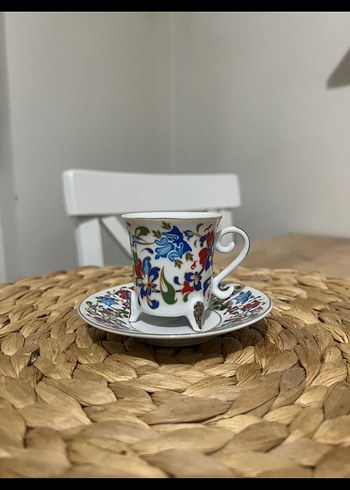 Çini Desenli Fincan Takımı - Görsel 3