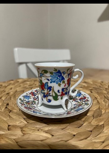 Çini Desenli Fincan Takımı - Görsel 2