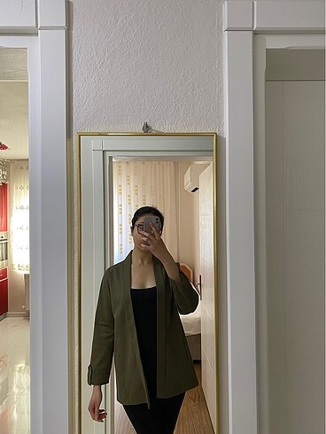 haki blazer ceket