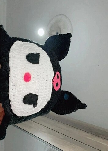 Beden Kuromi örgü bucket şapka