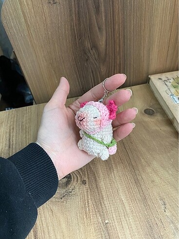  Beden Renk Amigurumi aksolotl capybara