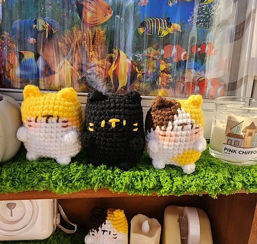  Şirin kedi anahtarlıklar