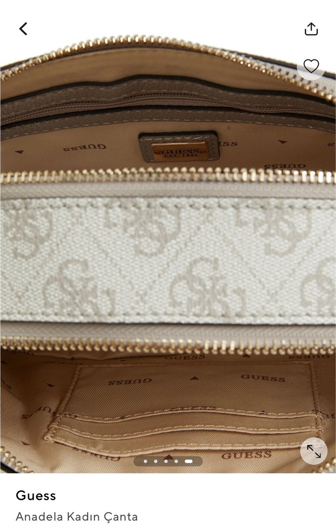Guess zincir askılı orijinal çanta - Görsel 4