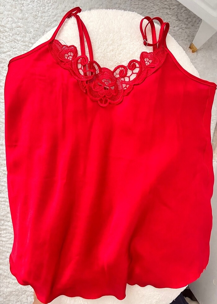 Şortlu gecelik takımı - Görsel 5