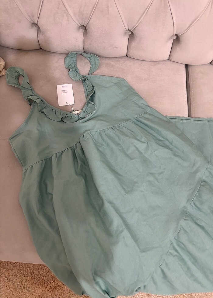 Yazlık uzun elbise - Görsel 4