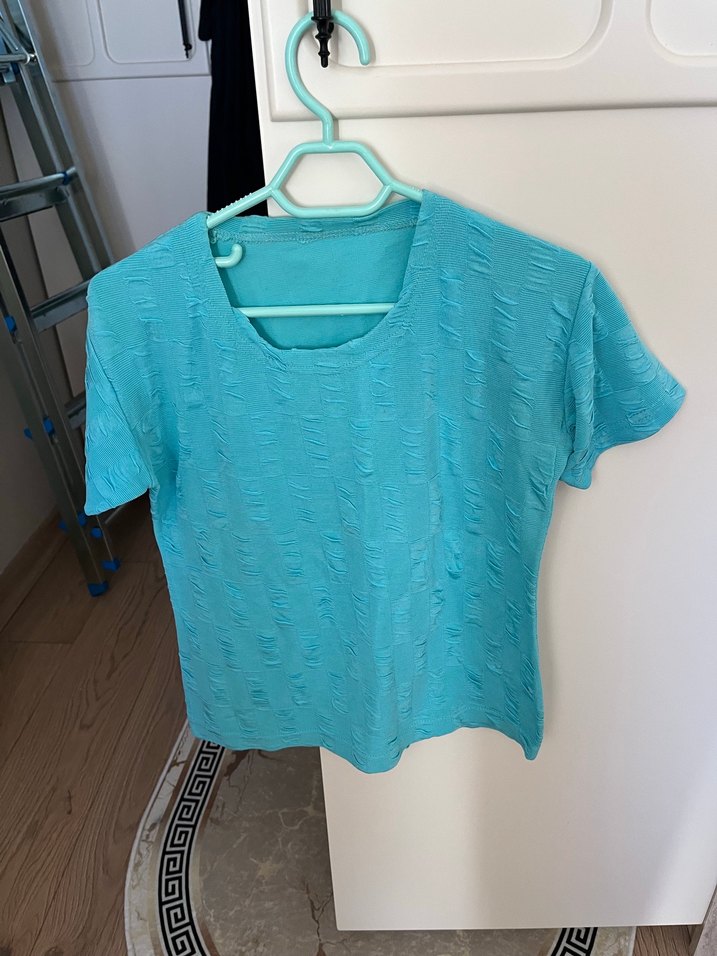 Mavi Kısa Kollu - Görsel 2