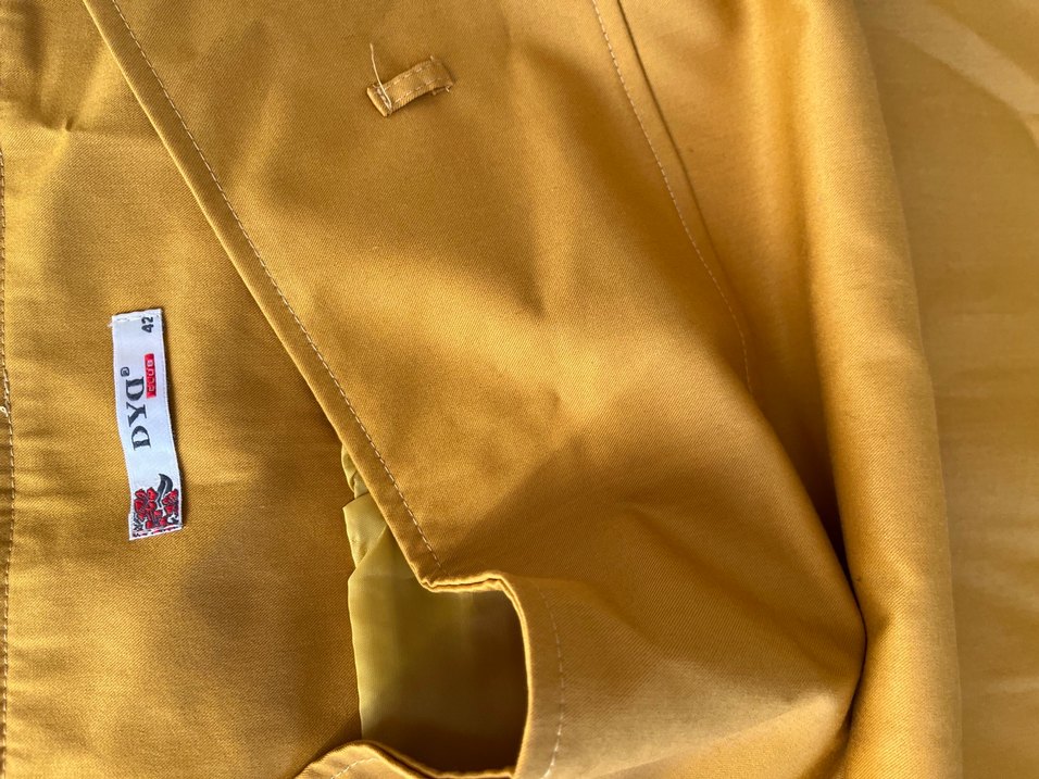 Parlak Bej kısa etek - Görsel 2