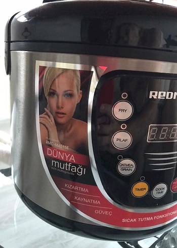 Beden Redmond RMC-M4515DE çok amaçlı pişirici 700W 4 litre 6 program