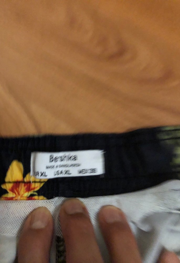 Çiçek Desenli Erkek Mini Mayo Şort - Görsel 2