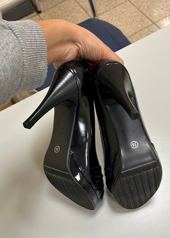 Klasik Elegant Topuklu Kadın Ayakkabı - Görsel 5