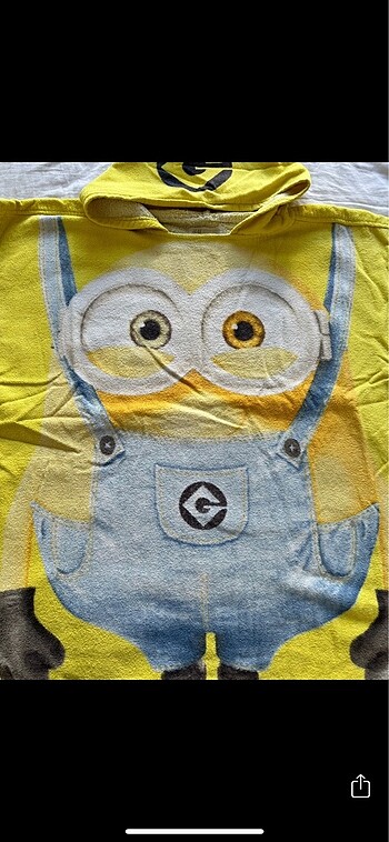 H&M H&M Çocuk Minion Plaj Havlusu