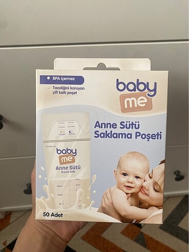 Anne sütü saklama poşeti